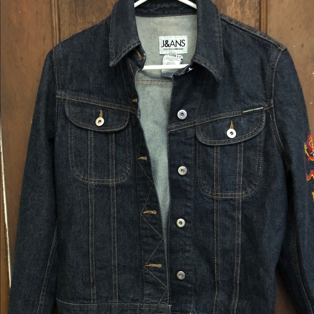 Dolce & Gabbana J&ANS Blue Denim Jacket
